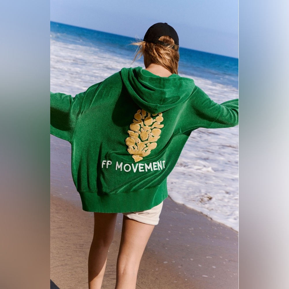 FP Movement by Free People Green Hoodie